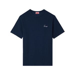 Kenzo Men `Kenzo Archive Rose` Embroidered Outlined Cotton T-Shirt